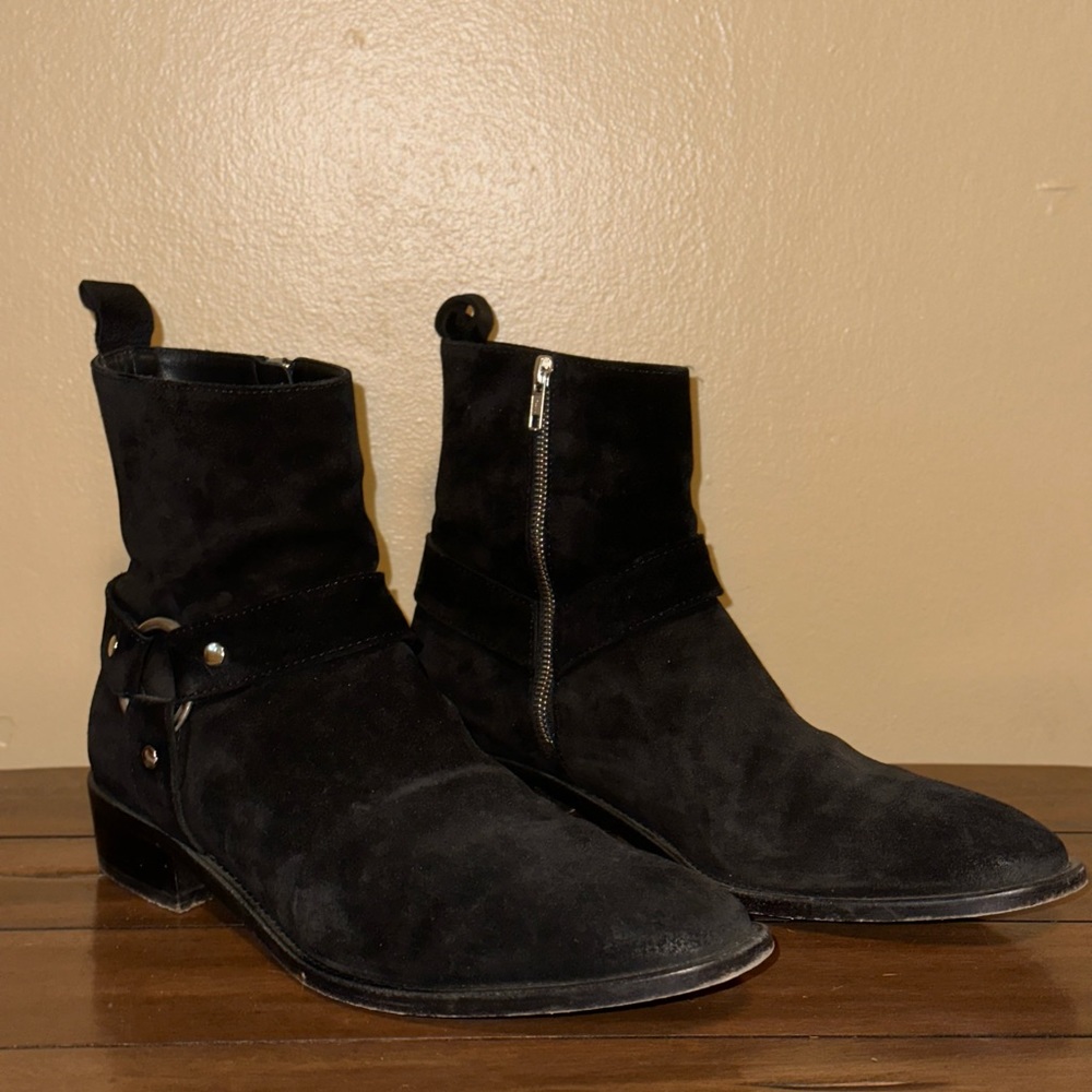 Men’s Thursday Black Harness Chelsea Boot 10.5